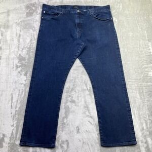 Polo Ralph Lauren Hampton Relaxed Straight Jeans Mens Sz‎ 40 Grunge Boho Retro